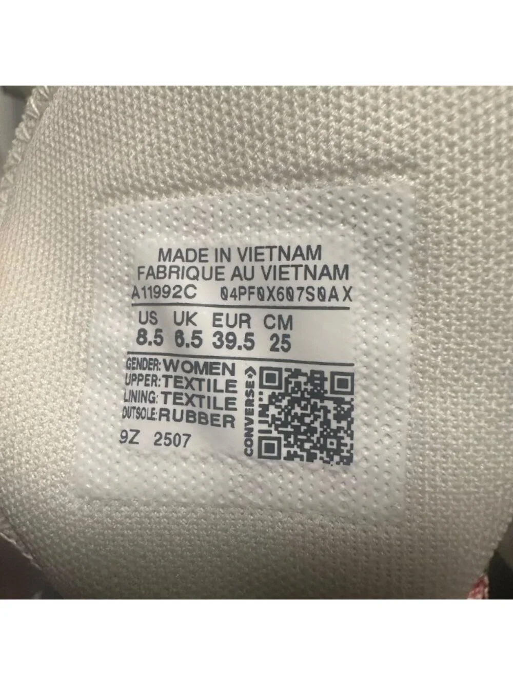 ✨Converse Chuck Taylor Lift Platform 8.5 Womens Sneakers Floral Tapestry A11992C - Picture 8 of 10